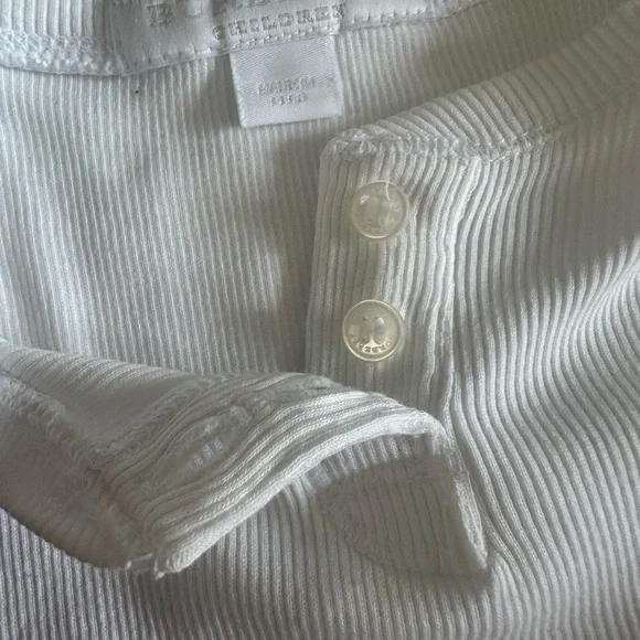 Burberry Kids Dress in White and Tan Plaid